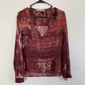 Multi colored blouse from forever 21.